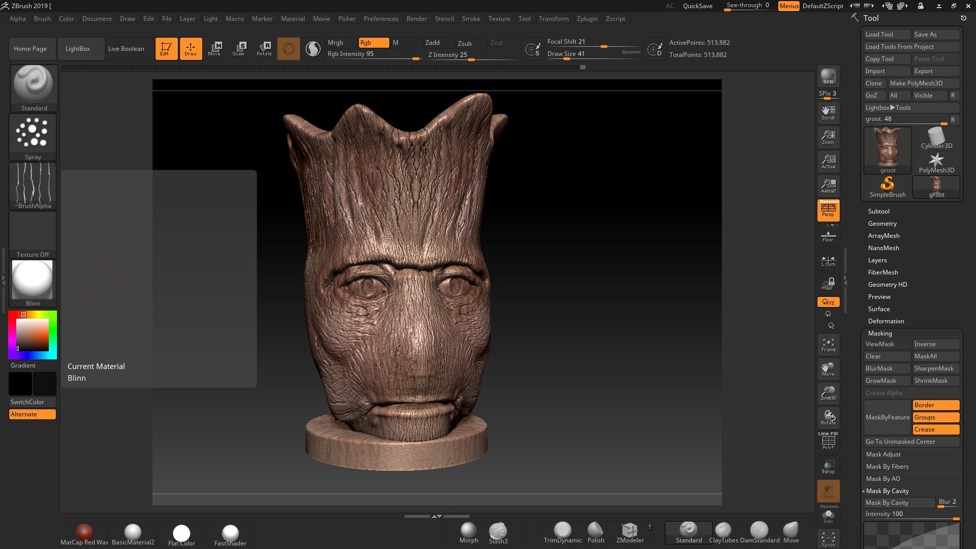 Zbrush как создать новый проект
