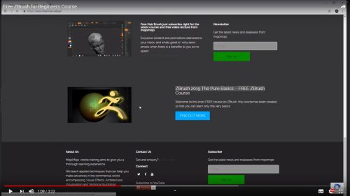 Free ZBrush for Beginners Course